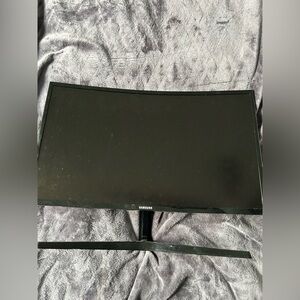 Samsung Black Curved Display
